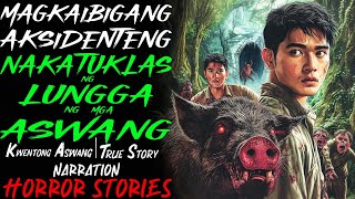 MAGKAIBIGANG AKSIDENTENG NAKATUKLAS NG LUNGGA NG MGA ASWANG | Kwentong Aswang | True Story