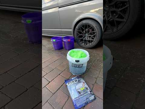 ‼️ Absolute Game Changers ‼️ Fix8 Car Care magnetic Buckets #innovation Satisfying #asmr #carwash
