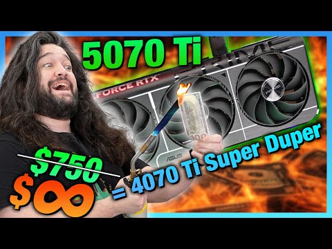 Do Not Buy: NVIDIA RTX 5070 Ti GPU Absurdity (Benchmarks & Review)