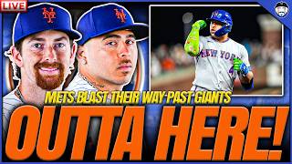 Mets BLAST 5 Homers In Win Over Giants | Latest News & Mets Highlights