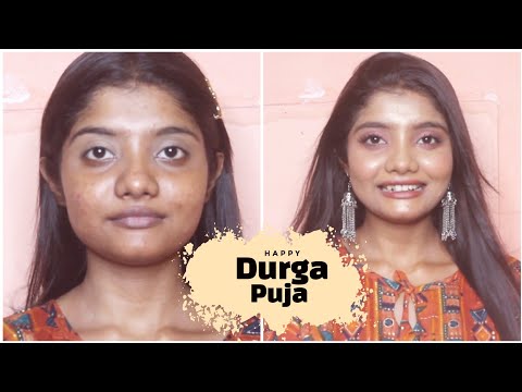 Durga Puja makeup tutorial ✨😊