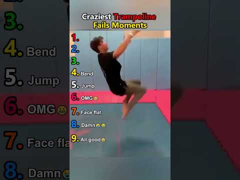Ranking the craziest trampoline fail moments.