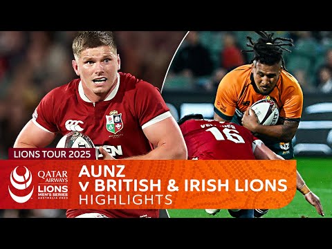 AUNZ v British & Irish Lions Highlights | Lions Tour 2025