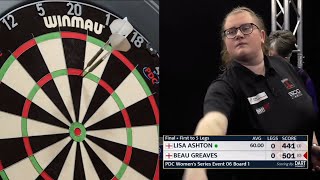 Lisa Ashton vs Beau Greaves | PDC Women’s Series 06, 2025 | PDC Darts Full Match Replay