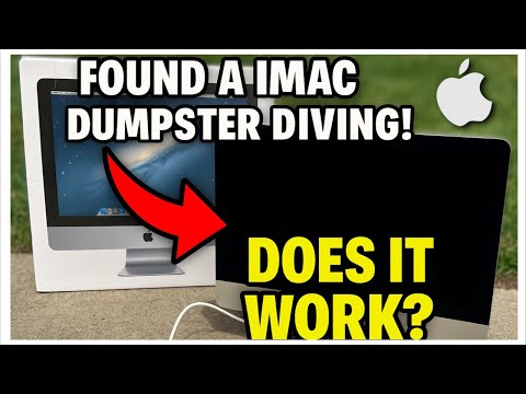 Found an iMac in the Dumpster! Let’s See If It Works!