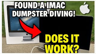 Found an iMac in the Dumpster! Let’s See If It Works!