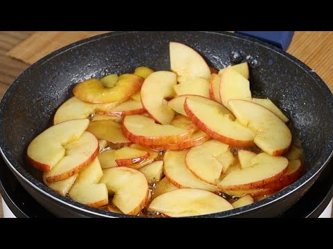Fríe las manzanas así la próxima vez.