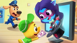 ระวังการทิปออนไลน์ | แม็กซ์จอมพลัง | การ์ตูนเด็ก | เบบี้บัส | Kids Cartoon | BabyBus