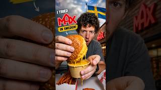 I TRIED MAX IN SWEDEN #shorts