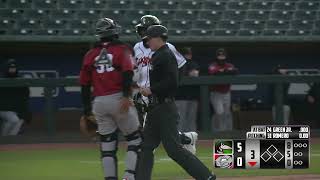 A's prospect Rodney Green, Jr. launches two HRs, April 8, 2025