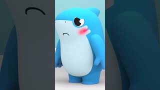 🦈 White Shark is Afraid of the Dentist! 😱 Be Brave, Baby Shark! 🦷 #Shorts #YouTubeKids