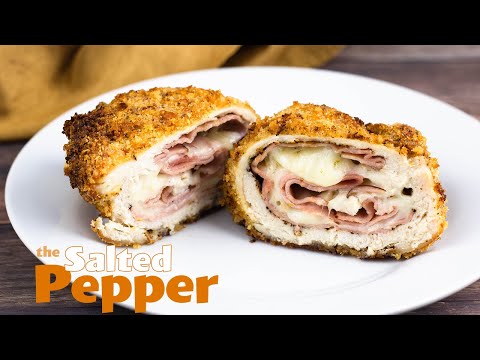 Air Fryer Chicken Cordon Bleu with "Secret Sauce"