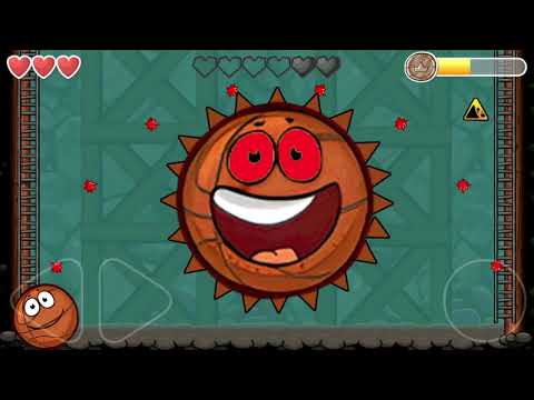 Boss Balll vs Basketball of Red Ball 4 Cave Fight