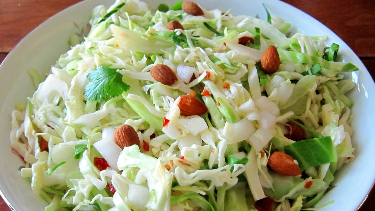 How To Make Coleslaw - Vinaigrette Coleslaw Recipe - Hilah Cooking