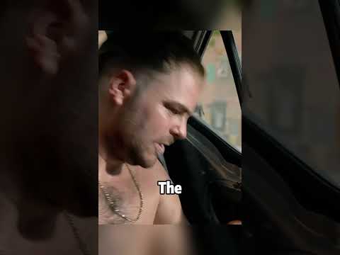 Man steals and gets trapped in car.#shorts