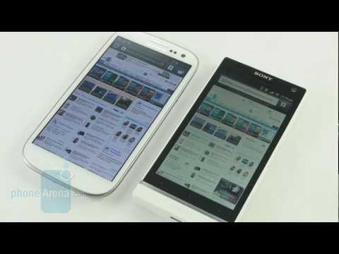 (ENGLISH) Samsung Galaxy S III vs Sony Xperia S