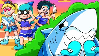 TRALALERO vs. CRAZY FAN GIRLS! (Cartoon Animation)