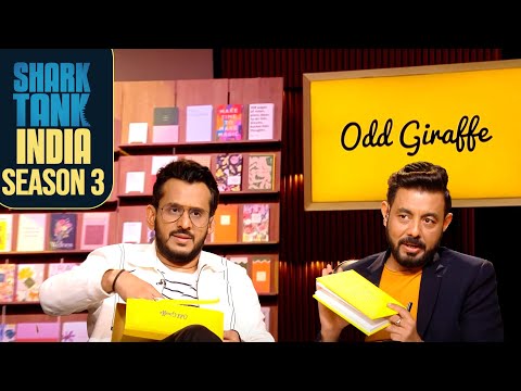 Odd Giraffe के अनोखे planners & stationary ने Sharks को उनके बचपन की याद दिला दी | Young Visionaries