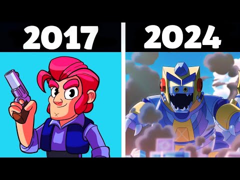 🔥ВСЕ МУЛЬТИКИ БРАВЛ СТАРС 2017 - 2024!
