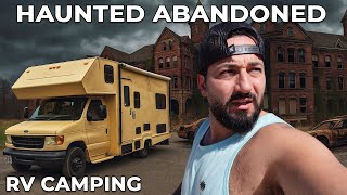 TERRIFYING RV CAMPING AT THE ABANDONED GEORGIA STATE HOSPITAL