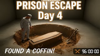 Prison Escape Day 4 – Found a Hidden Coffin Underground!