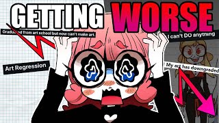I LIVED EVERY ARTIST'S WORST NIGHTMARE // an 'art downgrade' deep dive