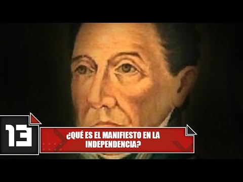 ¿Qué es el manifiesto en la independencia?