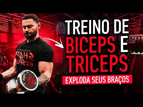 BICEPS E TRÍCEPS COMPLETO | COMO AUMENTAR OS BRAÇOS