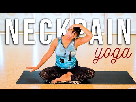 YOGA FOR NECK PAIN - 10 min Full Body Yoga Flow with Neck Pain & Tension Pain Relief Stretch