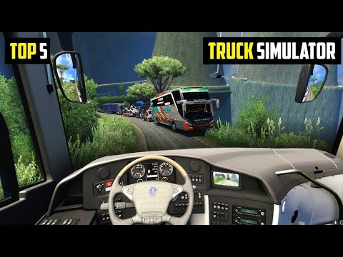 Top 5 truck simulator games for android 2025 l Best truck driving games on android