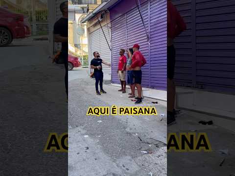 SEM GRACINHA AQUI É PAISANA! #pegadinhaoficial #shorts #shortvideo #youtube