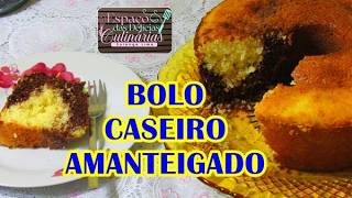 BOLO CASEIRO AMANTEIGADO | MUITO FOFINHO | MUITO FÁCIL DE FAZER | NÃO DÁ PRA COMER SÓ UMA FATIA