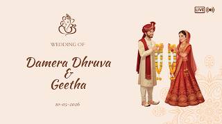 Dhruva + Geetha || Wedding Live || 10-05-2026