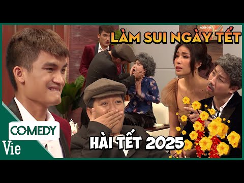 HÀI TẾT 2025 - LÀM SUI  MÙA TẾT - Trường Giang, Lâm Vỹ Dạ, Mạc Văn Khoa, ...