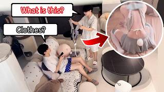 My Boyfriend Found a Hot Bunny Outfit in the Laundry Basket!🐰🔥His Reaction 😂[Gay Couple BL]