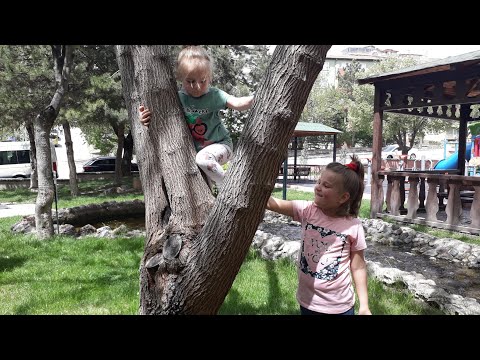 SİMAY AĞAÇTA KALDI ÇOK KORKTU !! FUNNY VİDEO