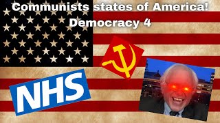Making America COMMUNIST!! - #1 (Democracy 4 gameplay)
