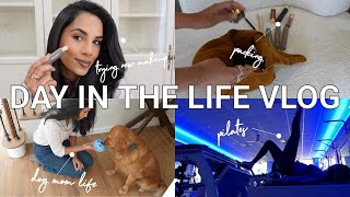 vlog: pilates, packing for vacation, trying new makeup + spring/summer fashion haul