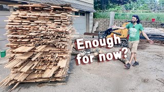 Turning Dead Trees into Lumber Drying Stickers