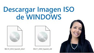 Descargar Windows 10 y 11. Aprende a descargar una imagen ISO de Windows.