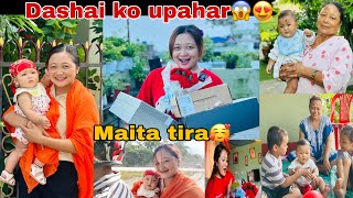 DHERAI PAXI MAITA TIRA ❣️😍KASLE K UPAHAR PATHAIDINU VAYO TA ?!🤩