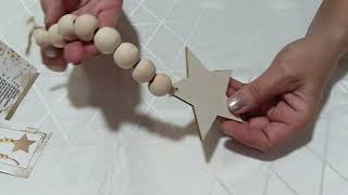 Diy. Colgante de madera Tedi
