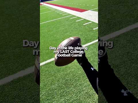 POV Day in the life College Football Game🏈 #collegefootball #game #pov #d1 #fyp