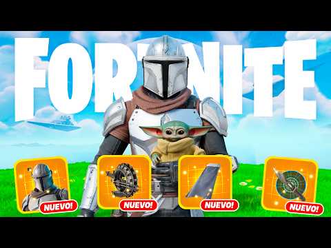 24 HORAS con la SKIN del MANDALORIANO en Fortnite *EXCLUSIVO*