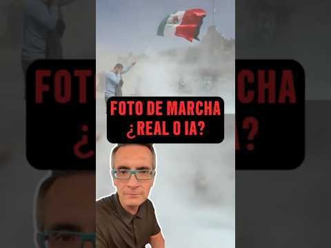 La famosa foto de la marcha de la generación Z #difícildecreer Sergio Sepúlveda