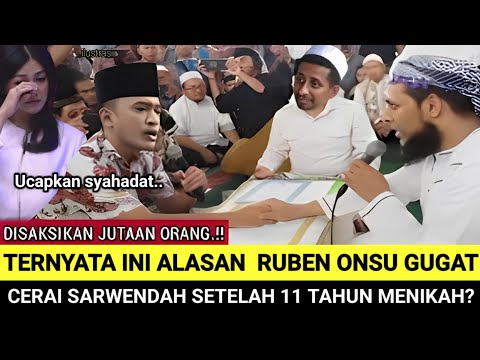 MENGHARUKAN, Ternyata Ini Alasan Ruben Onsu Gugat Cerai Sarwendah Setelah 11 Tahun Menikah?