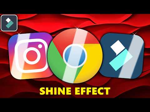 How To Make Icon SHINE Effect In Filmora 14