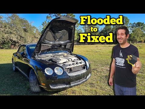 We Got our $9,000 Flooded Bentley Running and Driving for $330!