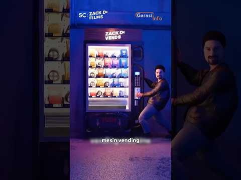 kamu tidak akan bisa menarik kembali uang di mesin vending