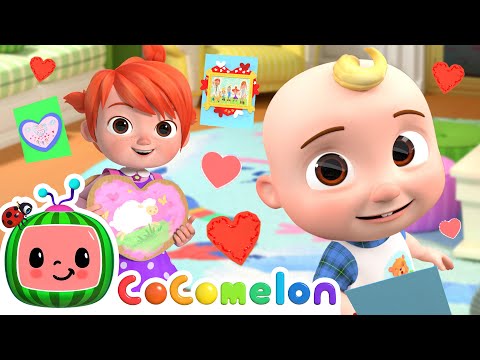 Baby JJ's Valentine's Day! ❤ | CoComelon Nursery Rhymes and Kids Songs | Animals for Kids